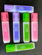 Surligneur toutes couleurs par pièce