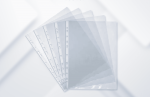 Pochette plastique perforcée